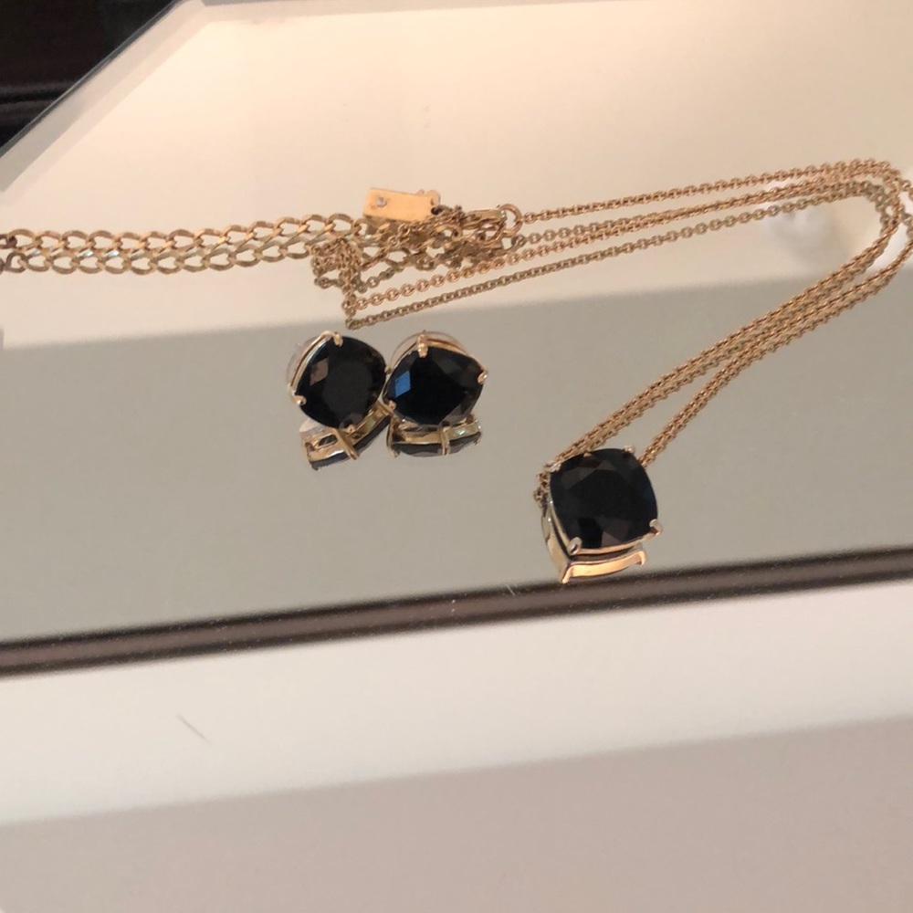 Kate spade earrings and necklace